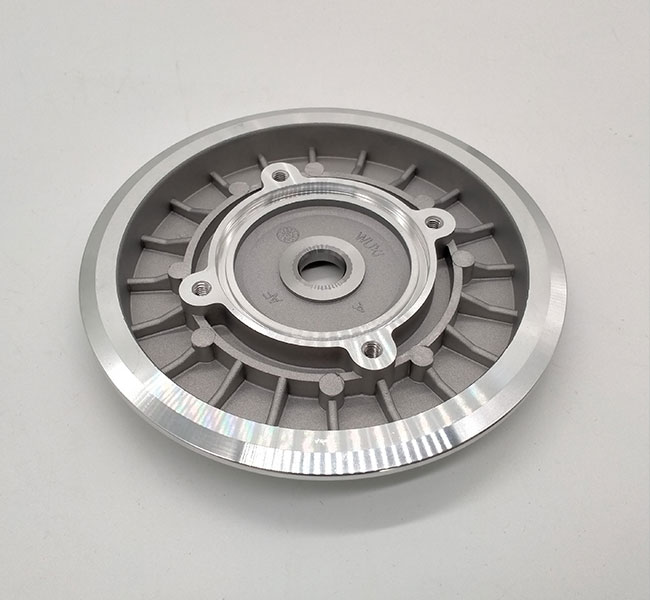 machining Aluminium Die casting non drive endshield for motors