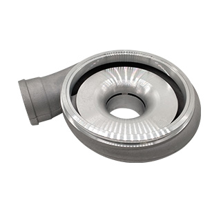 Machined Aluminium Die casting shell for turbocharging