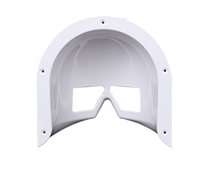 PC plastic medical helmet spare parts