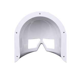 PC plastic medical helmet spare parts